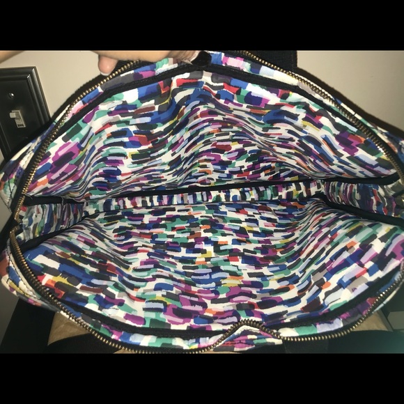 💯%Authentic Kate Spade ♠️ Multicolor Computer Bag - Picture 6 of 8